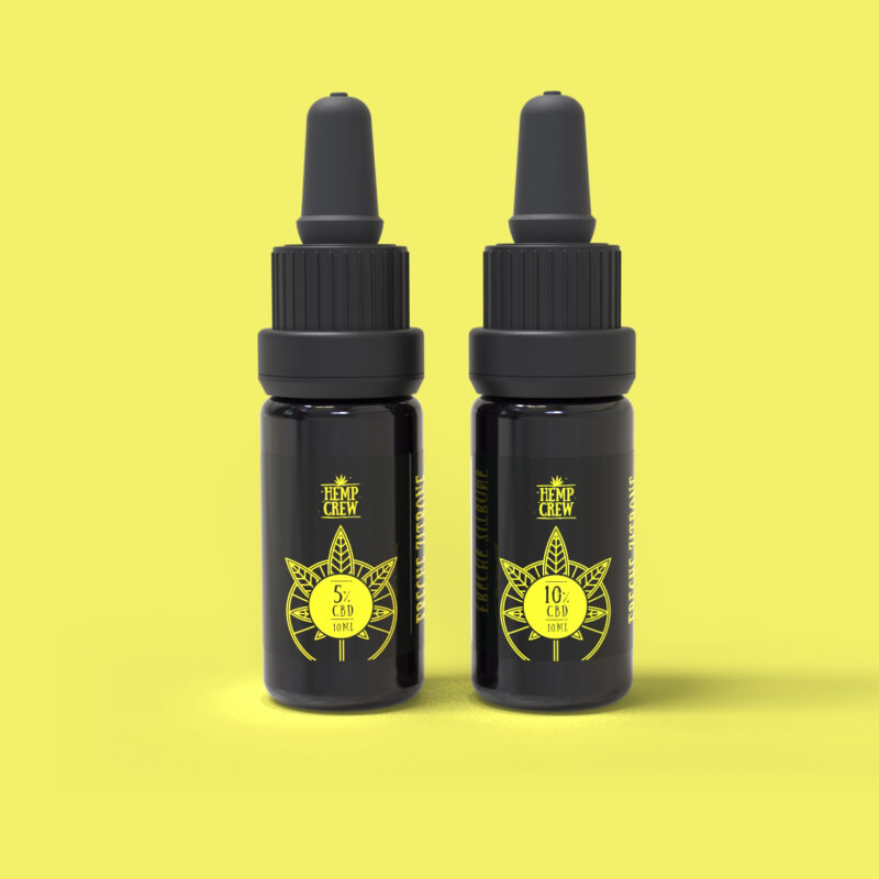 Hemp Crew 5% CBD-ÖL Vollspektrum Freche Zitrone