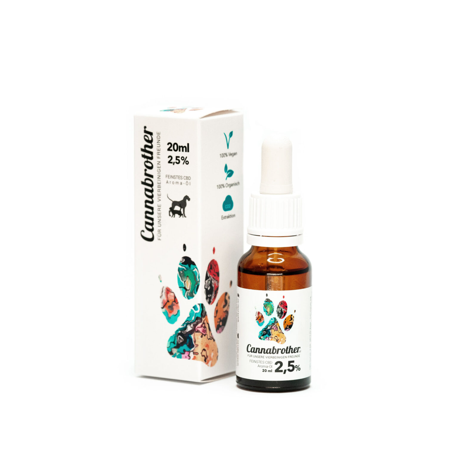 Cannabrother 2,5 CBD Vollspektrum Öl FÜR TIERE aus der Steiermark